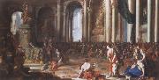 Johann Heinrich Schonfeldt The Oath of Hannibal oil painting on canvas